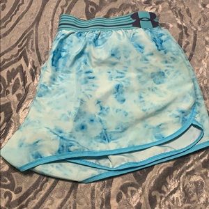 Under Armour running shorts!